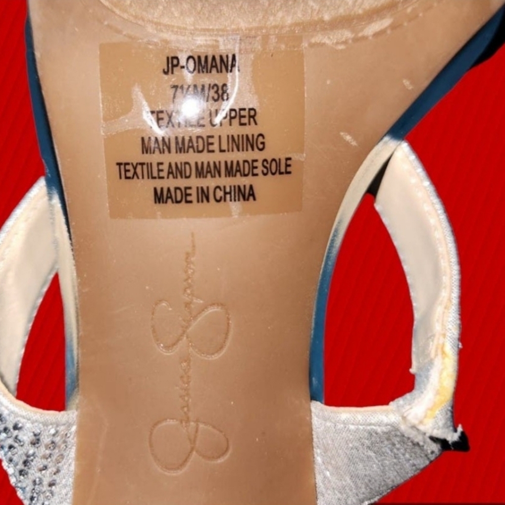 New Jessica Simpson Rhinestone heels - Picture 9 of 9